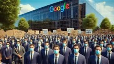 اعتقال موظفى جوجل فى الولايات المتحدة خلال احتجاج 