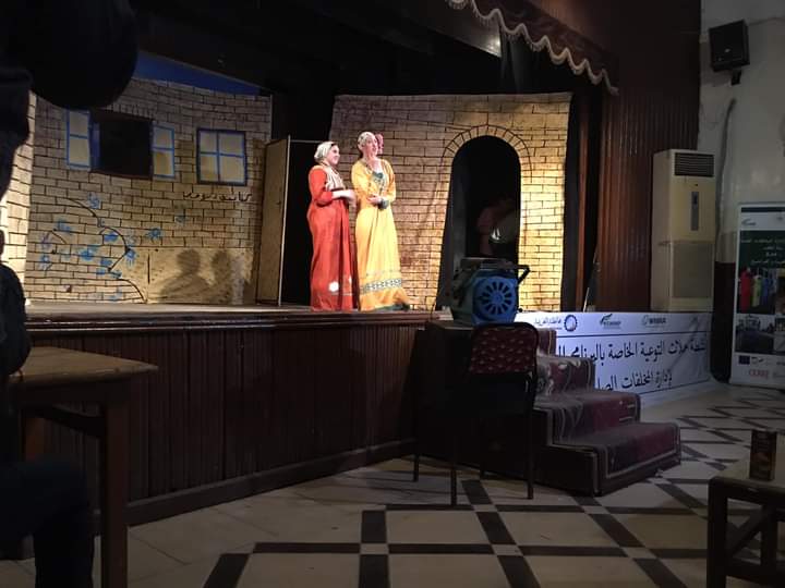 مسرحية بسمنود لتوعية الأطفال بالتعامل مع المخلفات الصلبة 