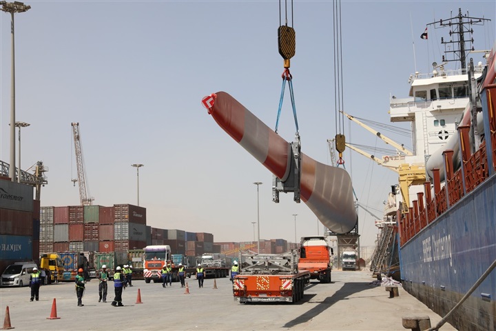 اقتصادية قناة السويس: ميناء الأدبية تستقبل شحنة 42 ريشة 