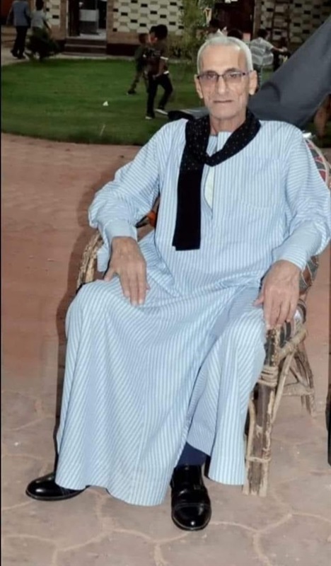  الكاتب الصحفي محمود عبد الحليم ينعي العمدة حسن محمد عامر عمدة الصوامعة غرب 