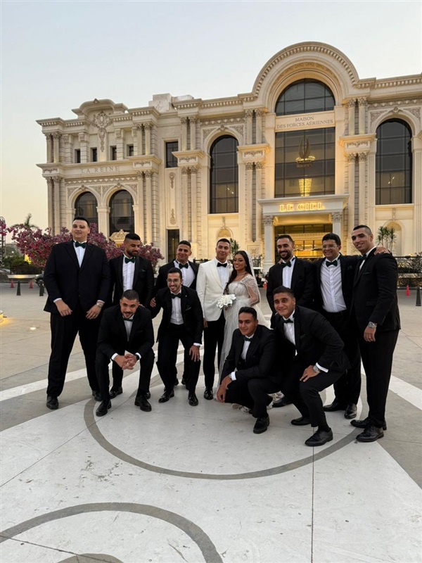 اللواء مهندس إبراهيم فوزي يحتفل بزفاف نجله النقيب طيار لؤي على المهندسة حبيبة