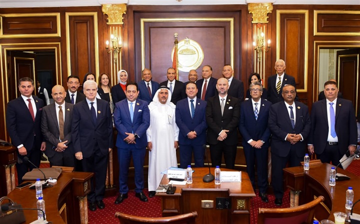 وزير الخارجية لـ «أعضاء الشيوخ»: مصر ترفض انتهاك سيادة الدول (صور)