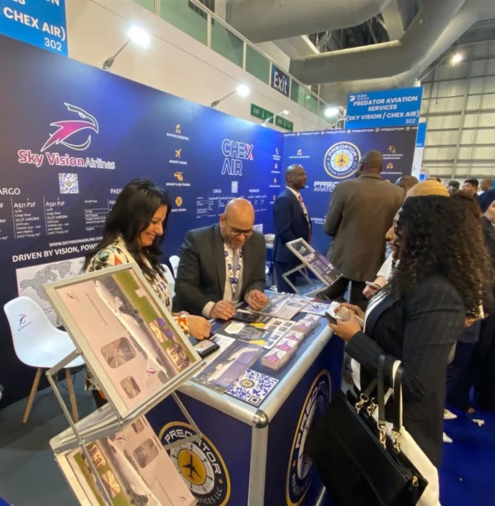 سكاي فيجن للخطوط الجوية تكشف رؤيتها المستقبلية من قلب معرض دبي للطيران 2025