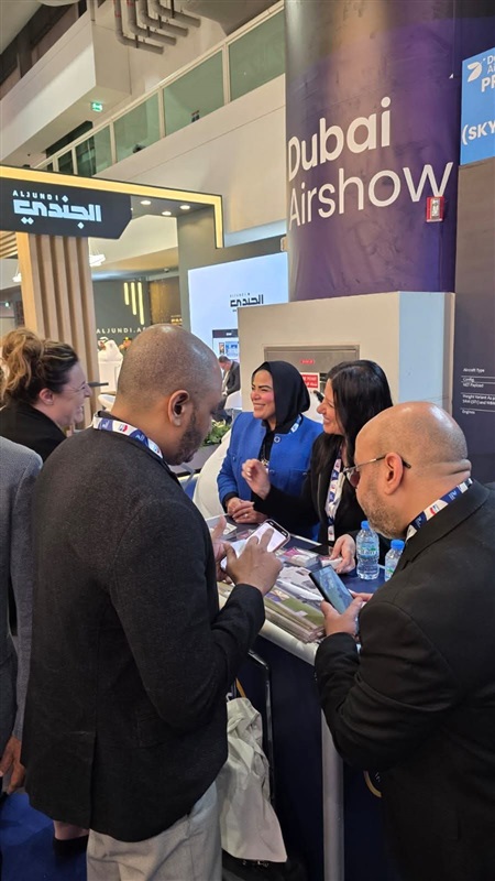 معرض دبي للطيران.. سكاي فيجن للطيران الجوية توسع محادثاتها مع الشركاء والعملاء الدوليين