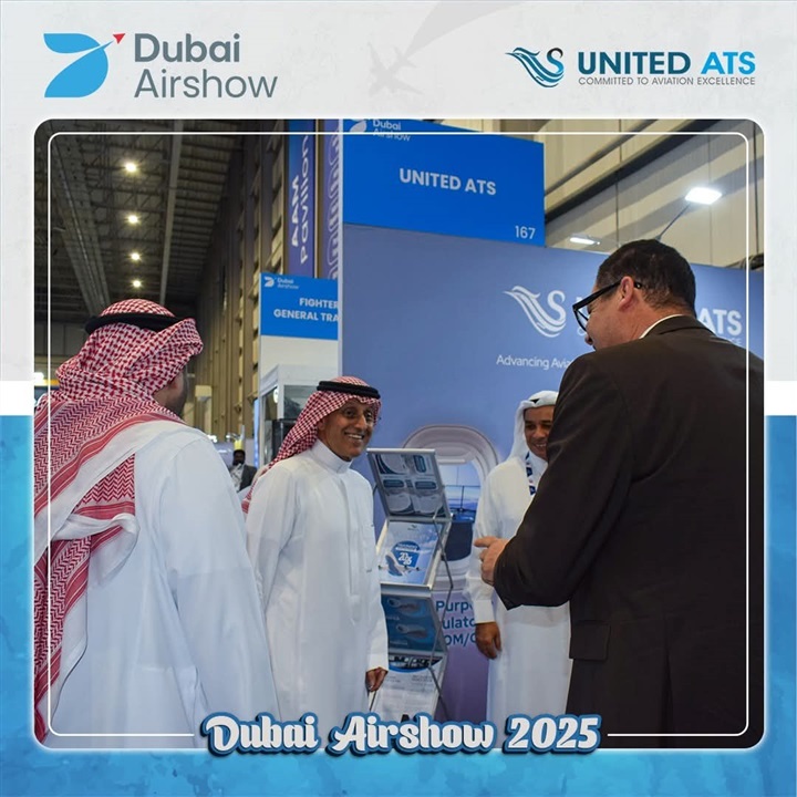 حضور قوي لـ United ATS في معرض دبي للطيران 2025