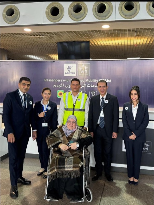 مصر للطيران تحتفل باليوم العالمي لذوي الهمم وتُعزّز خدمات ركاب محدودي الحركة بمطار القاهرة الدولي