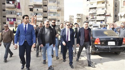 أسبوع خدمة شاقة لمحافظ بورسعيد من الجولات الميدانية  