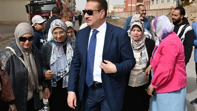 محافظ بورسعيد يتفقد أعمال التطوير ورفع كفاءة 