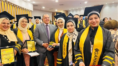 مدير الرعاية الصحية ببورسعيد يشهد تكريم خريجي الدبلوم المهني  