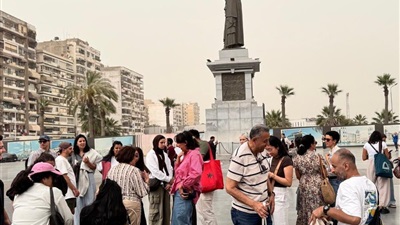 بورسعيد تستقبل سائحي الباخرة العالمية 