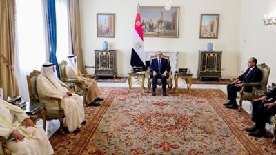 الرئيس السيسى يستقبل وزير خارجية الكويت ويؤكد رفض مصر القاطع لأي اعتداء على سيادة الدول العربية 