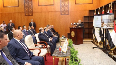 وزير العدل يدشن منظومة الربط الإلكتروني لتعليق الخدمات الحكومية للممتنعين عن سداد النفقة بمحكمة شمال القاهرة 
