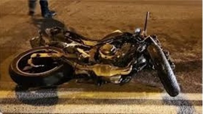 مصرع أب ونجله فى حادث تصادم دراجة نارية بكفر الشيخ 