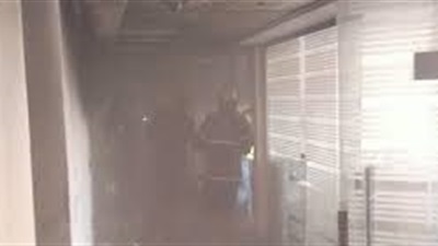 إصابة 3 موظفين باختناق إثر حريق داخل أحد البنوك فى سفاجا 