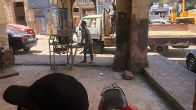 السكرتير العام المساعد لمحافظة بورسعيد يقود حملة مكبرة لرفع الإشغالات والتعديات بحي العرب 