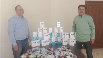 حملة رقابية تنجح في ضبط كميات من السجائر مجهولة المصدر بالحي الإماراتي ببورسعيد 