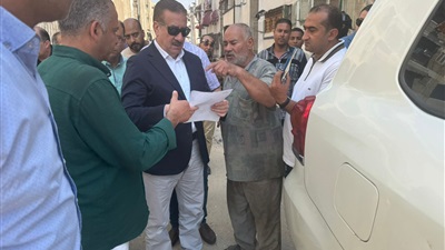  محافظ بورسعيد يتابع أعمال التطوير الشامل بمنطقة 