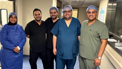 بفرع بورسعيد..مناظير الجهاز الهضمي بمجمع الشفاء الطبي ينقذون فتاة ابتلعت دبوس معدنى  