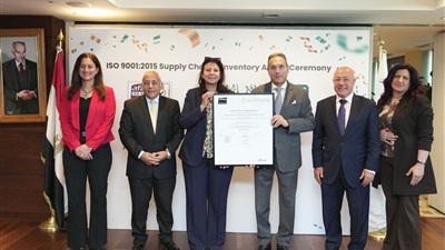 البنك الأهلي المصري يحصل على شهادة الجودة ISO 9001 في مجال الإمداد اللوجستي والمخازن من هيئة