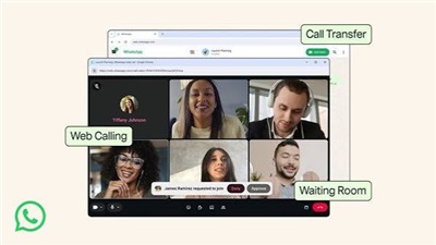 واتساب يتيح مكالمات الفيديو الجماعية عبر الويب رسميا 
