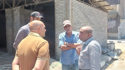 السكرتير العام لمحافظة بورسعيد يتفقد أعمال تطوير سوق التصنيع بحي الضواحي  