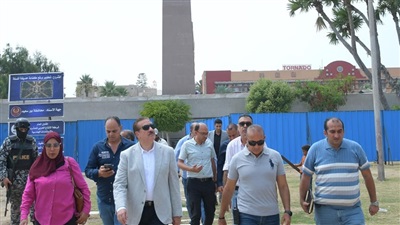 محافظ بورسعيد يتابع أعمال تطوير ورفع كفاءة 