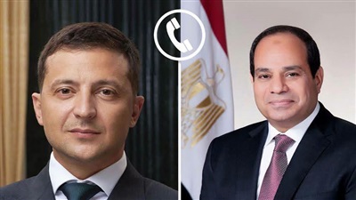 السيسي يبحث مع زيلينسكي تعزيز التعاون الاقتصادي ومستجدات الأزمة الروسية الأوكرانية 