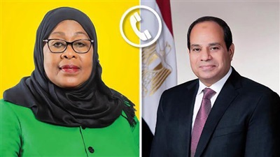 الرئيس السيسي يعزي نظيرته التنزانية في وفاة زوجها ويؤكد تضامن مصر 