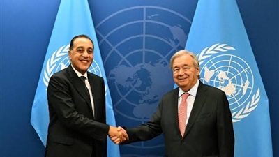 مدبولى يلتقي الأمين العام للأمم المتحدة..وجوتيريش يعرب عن تقديره واعتزازه بالرئيس السيسي 