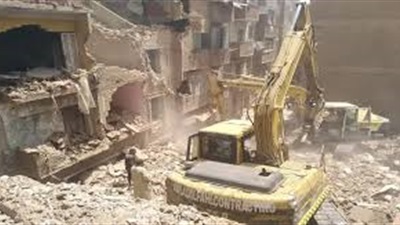 مصرع طفلين وإصابة الأم إثر انهيار منزل بقرية برهمتوش فى الدقهلية 