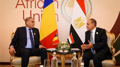 وزير الخارجية يلتقي نظيره التشادي الجديد على هامش منتدى العلمين أفريقيا 
