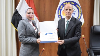 إعلام بني سويف ضمن أفضل 9 كليات بالجامعة في تقييم أداء وحدات القياس والتقويم 