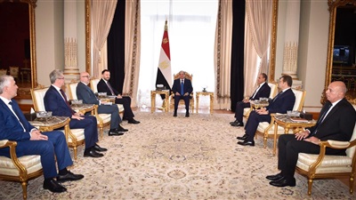 الرئيس السيسي يبحث مع نائب مدير رئاسة روسيا الاتحادية تعزيز العلاقات الاستراتيجية  