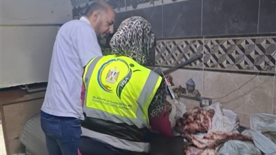 ضبط نصف طن من اللحوم ومصنعاتها مجهولة المصدر وغير الصالحة للاستهلاك الآدمي ببورسعيد  