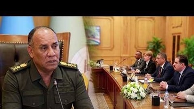 الفريق أشرف سالم زاهر يستقبل وفداً من أعضاء لجنة الدفاع والأمن القومى بمجلس النواب 