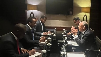 وزير الخارجية يلتقي نظيره الصومالي على هامش القمة «الروسية - الأفريقية» 