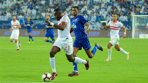 الزمالك والهلال السعودي