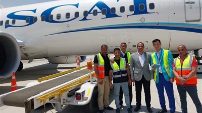 مطار العلمين يستقبل أولى الرحلات السياحية القادمة من كازاخستان  